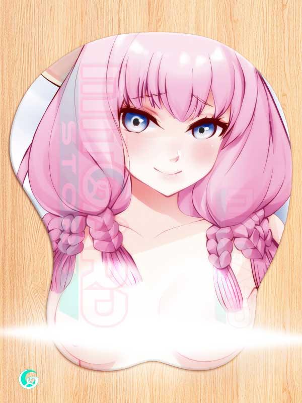 Aura v1 3D Mouse pad with Gel Wrist rest